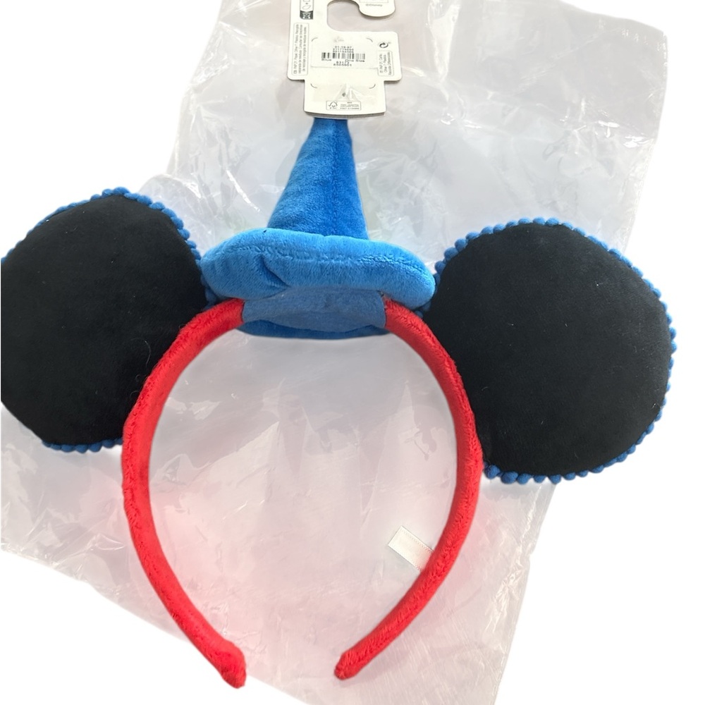 Disney Blue and Red Mickey Mouse Wizard Headband / Fantasia at Primark - Picture 2 of 2